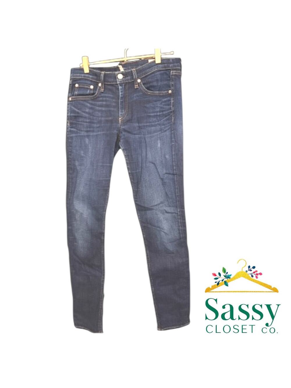 ✨ RAG & BONE Kensington Low Rise Skinny Jeans 29 Dark Wash 👖